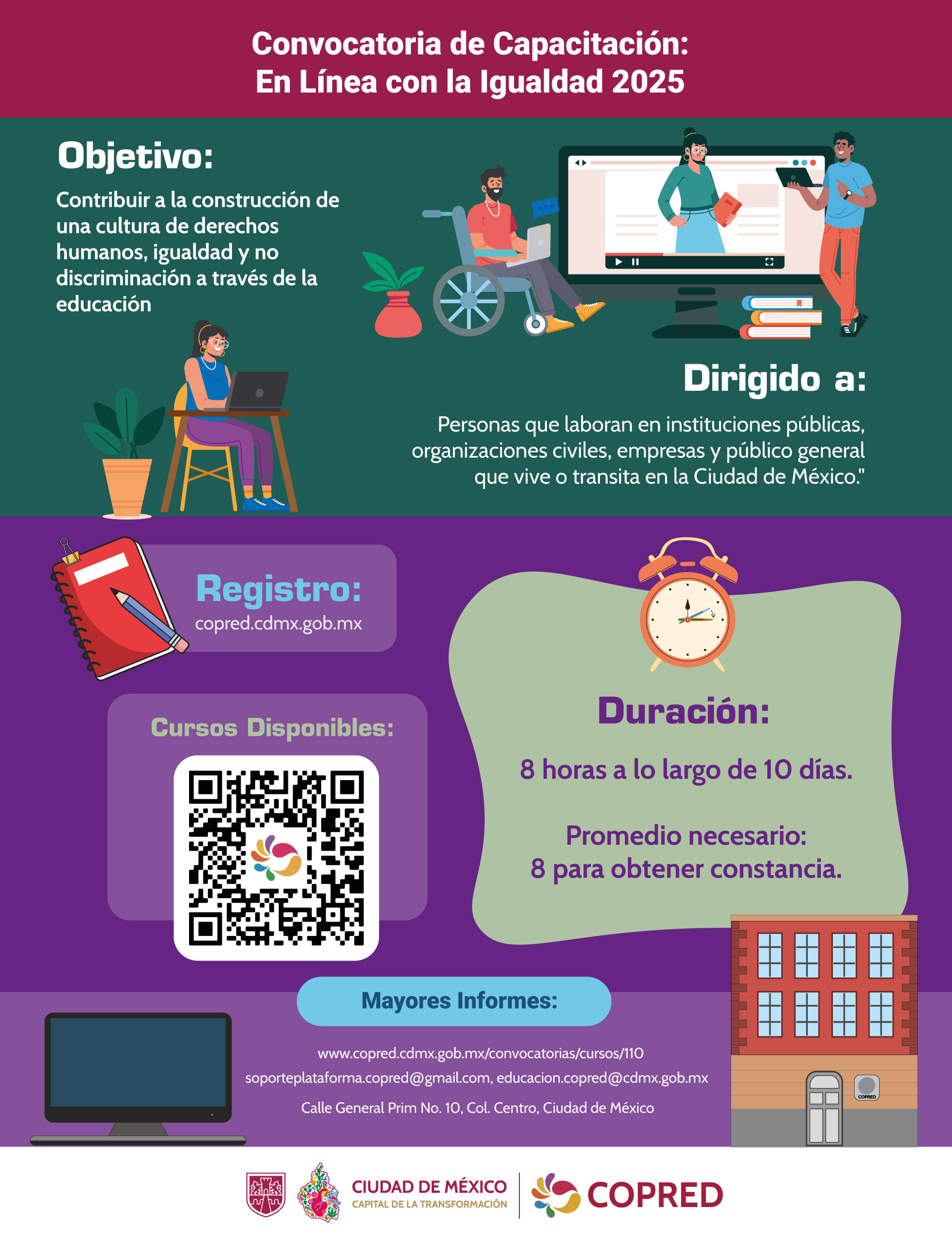 Infografía En Línea con la Igualdad